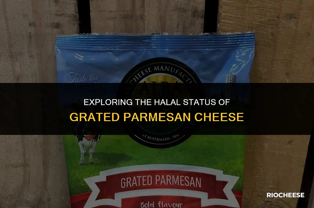 is grated parmesan cheese halal