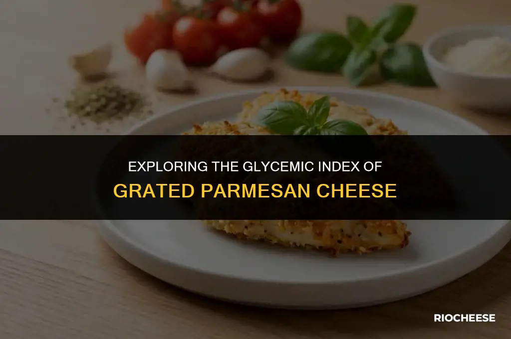 is grated parmesan cheese low glycemic