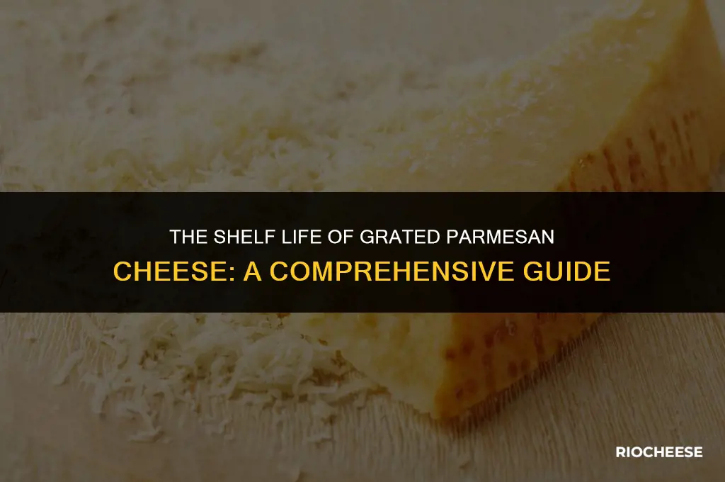 is grated parmesan cheese shelf stable