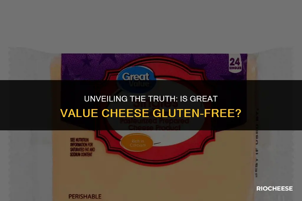 is great value cheese gluten free