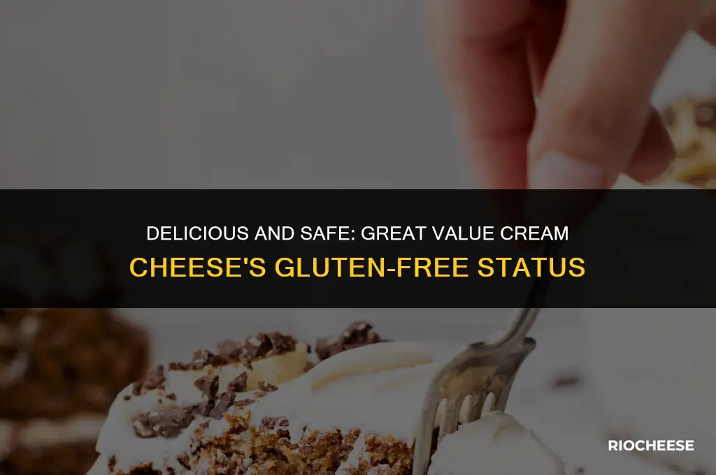 is great value cream cheese gluten free