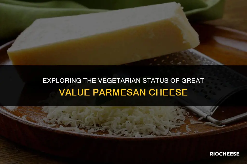 is great value parmesan cheese vegetarian