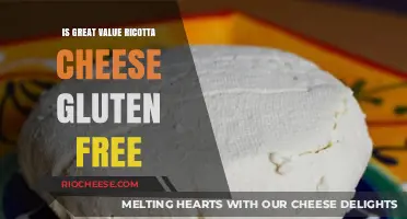 Delicious and Safe: Is Great Value Ricotta Cheese Gluten-Free?