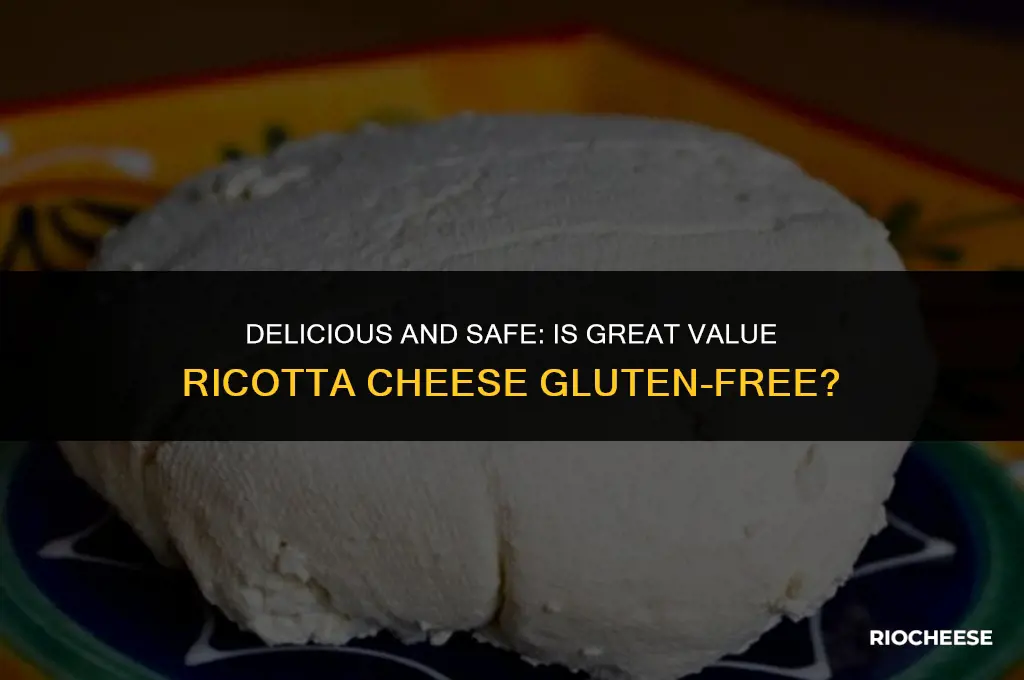 is great value ricotta cheese gluten free