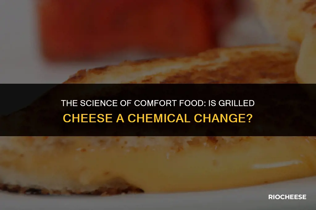 is grilled cheese a chemical change