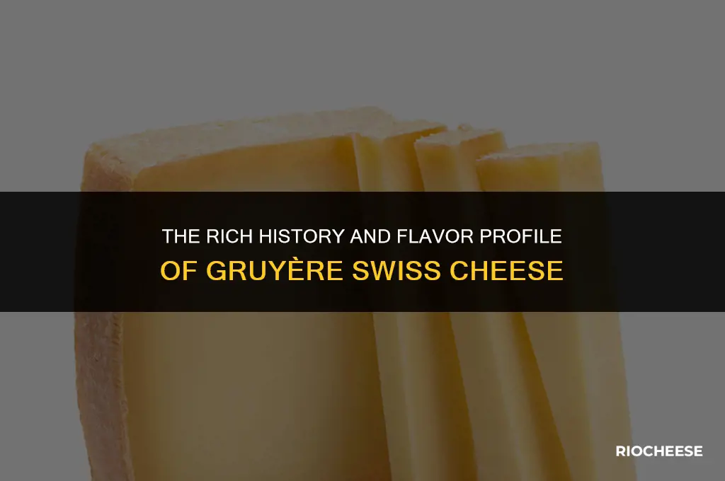 is gruyere swiss cheese