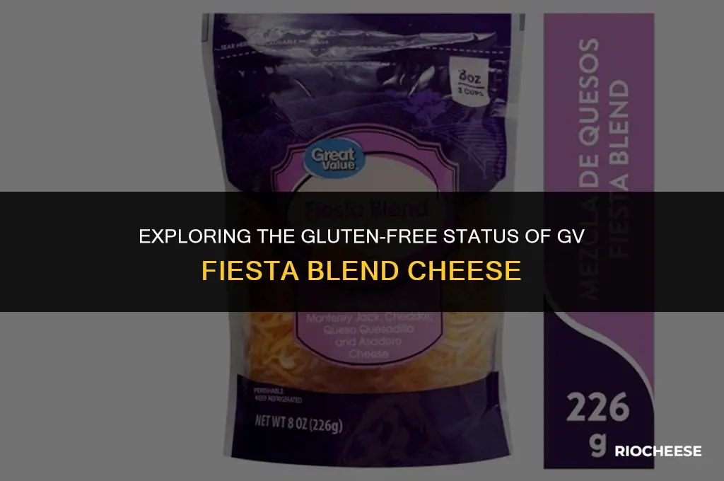 is gv fiesta blend cheese gluten free