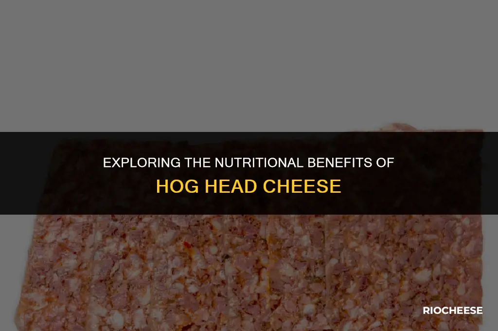 is hog head cheese healthy