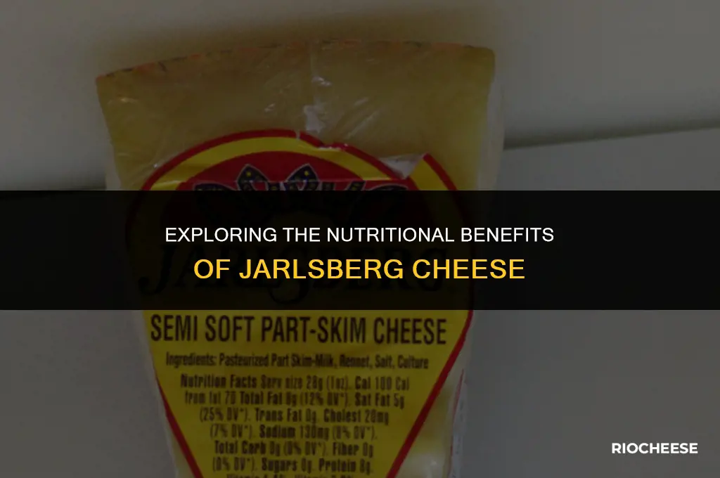 is jarlsberg cheese healthy