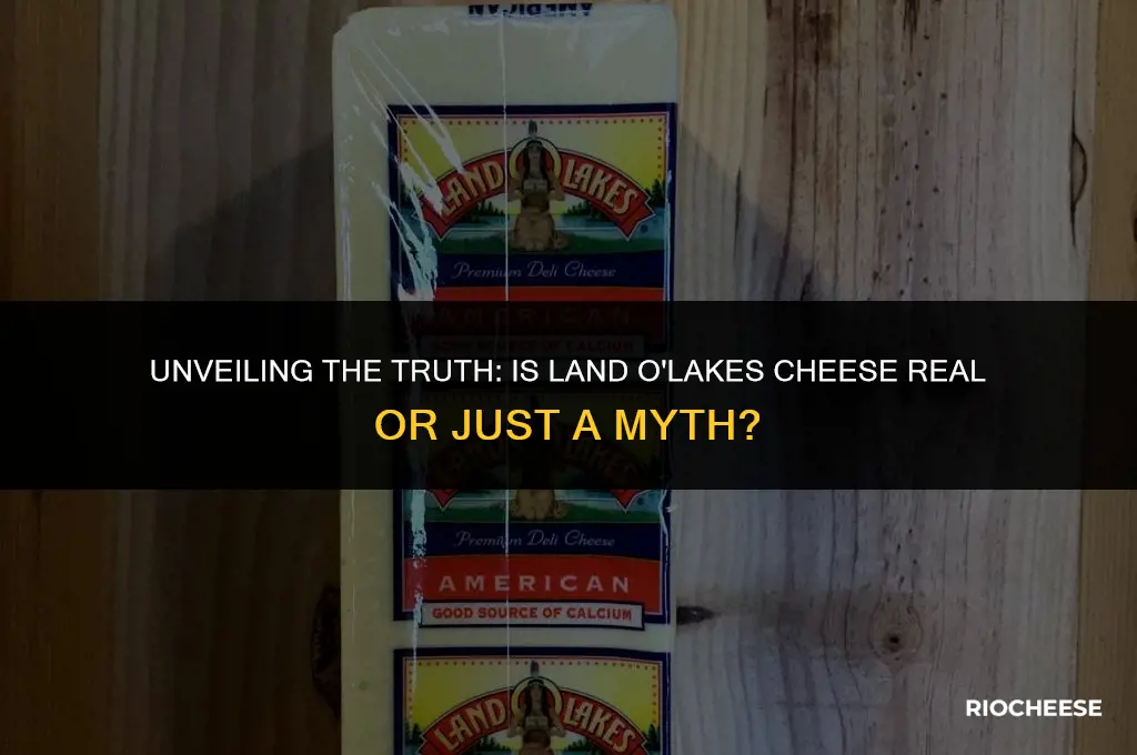 is land o lakes cheese real