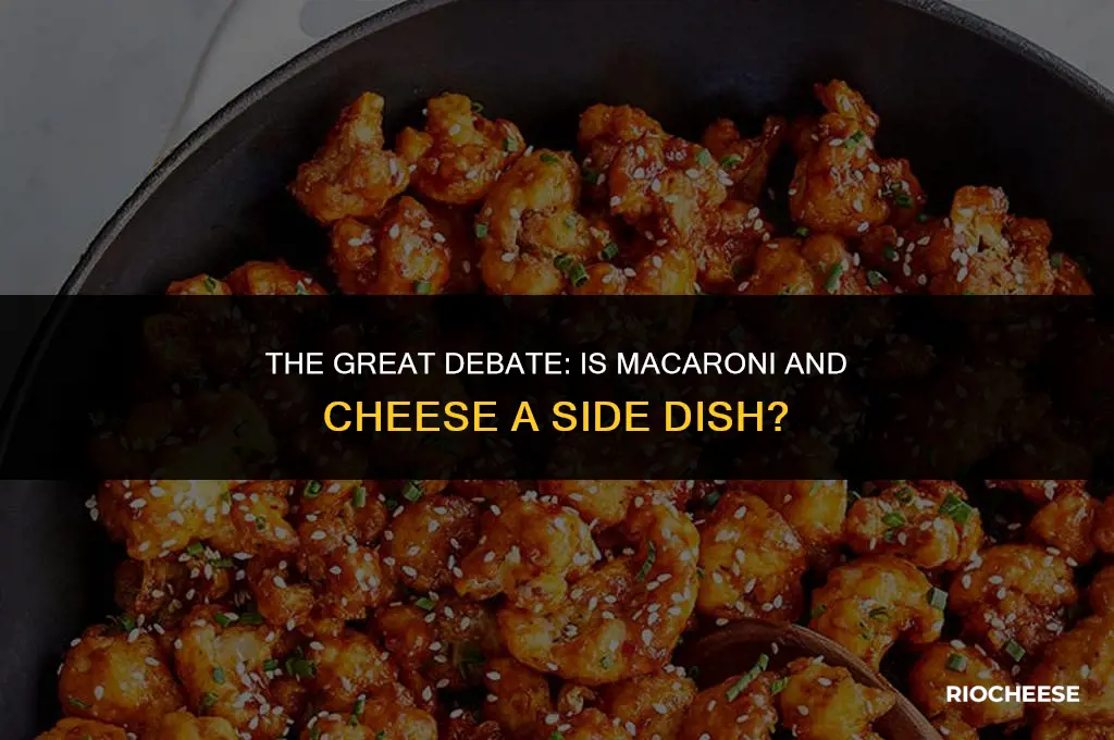 is macaroni and cheese a side dish