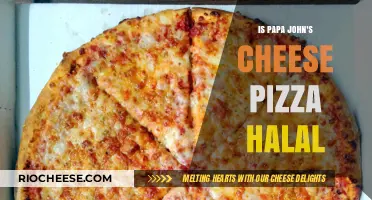 Exploring Halal Options: Papa John's Cheese Pizza Under the Spotlight