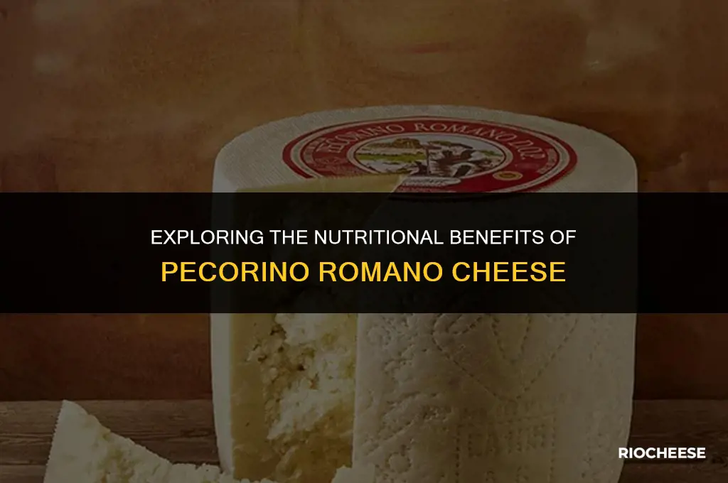 is pecorino romano healthy
