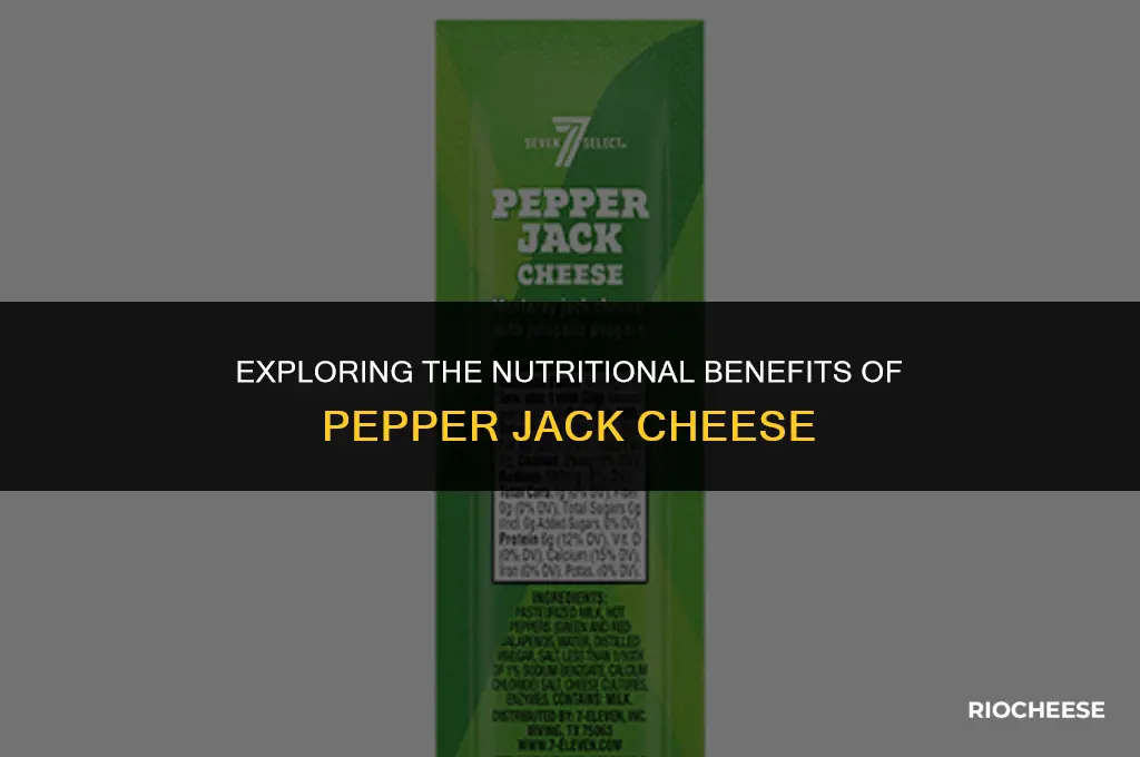 is pepperjack cheese healthy