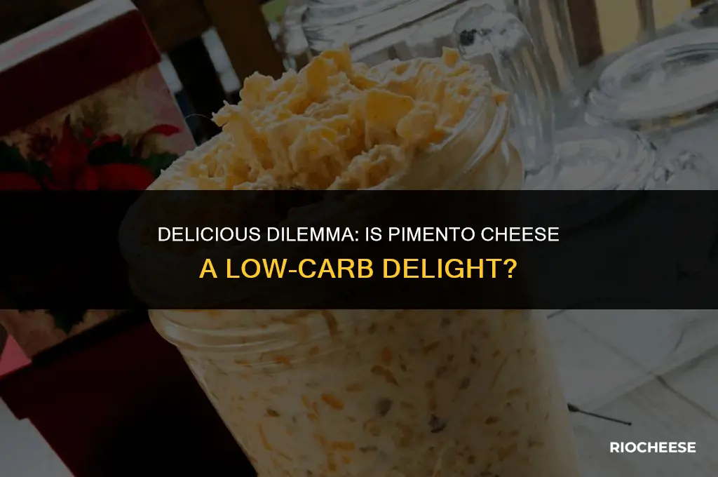 is pimento cheese low carb