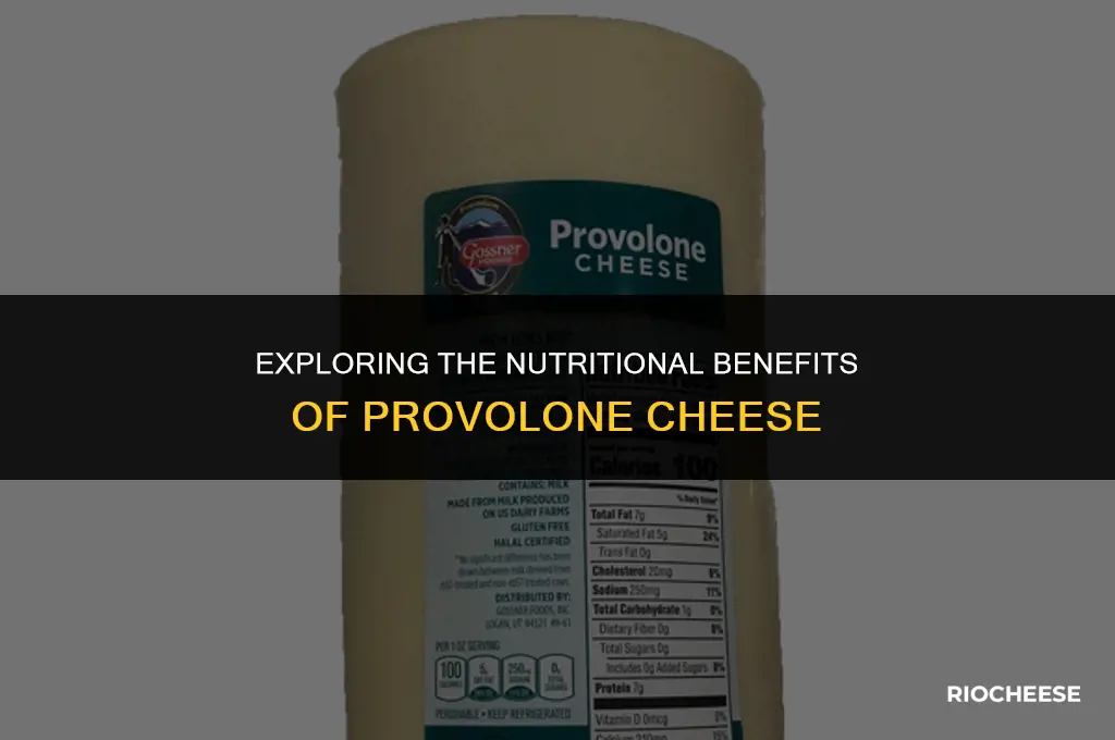 is provolone cheese healthy