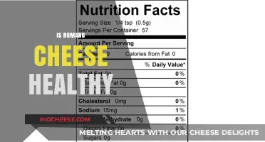 Unveiling the Nutritional Truth: Is Romano Cheese a Healthy Choice?