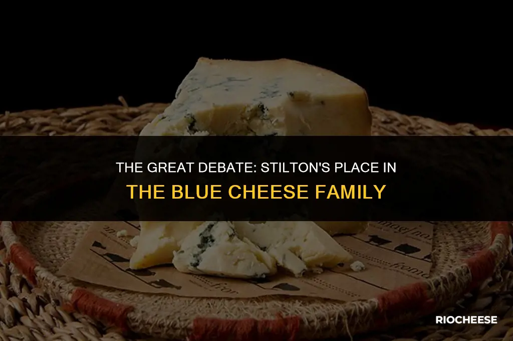 is stilton a blue cheese