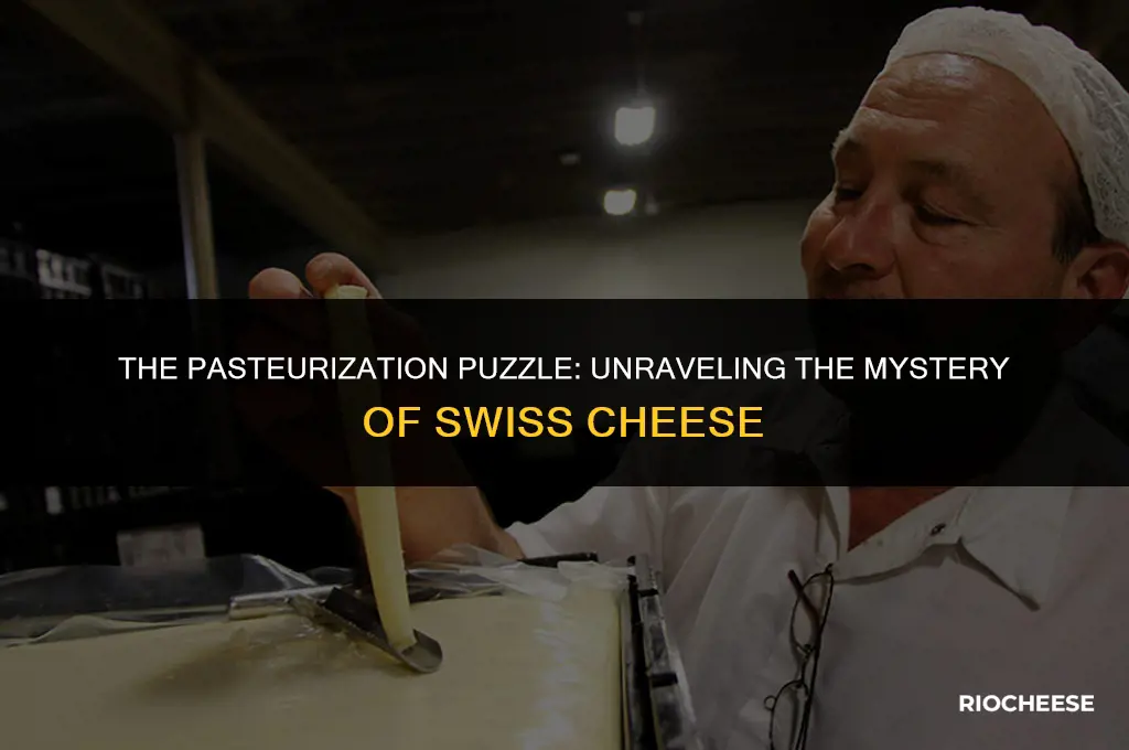 is swiss cheese pasteurized