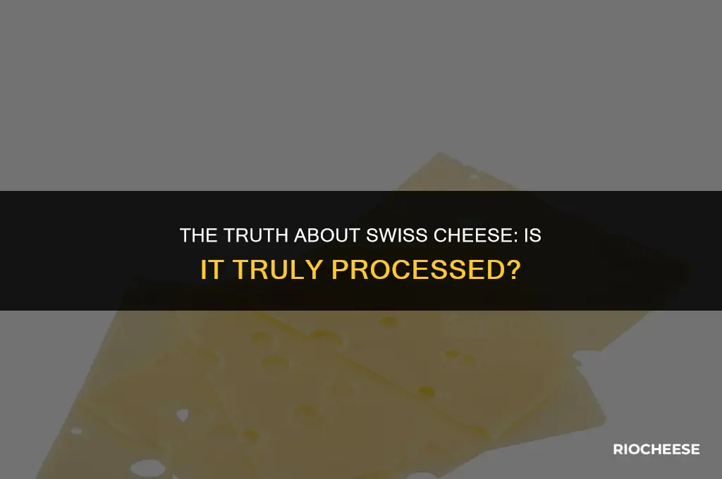 is swiss cheese processed