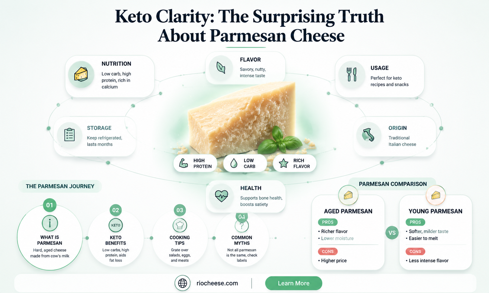 is cheese part of keto parmesan