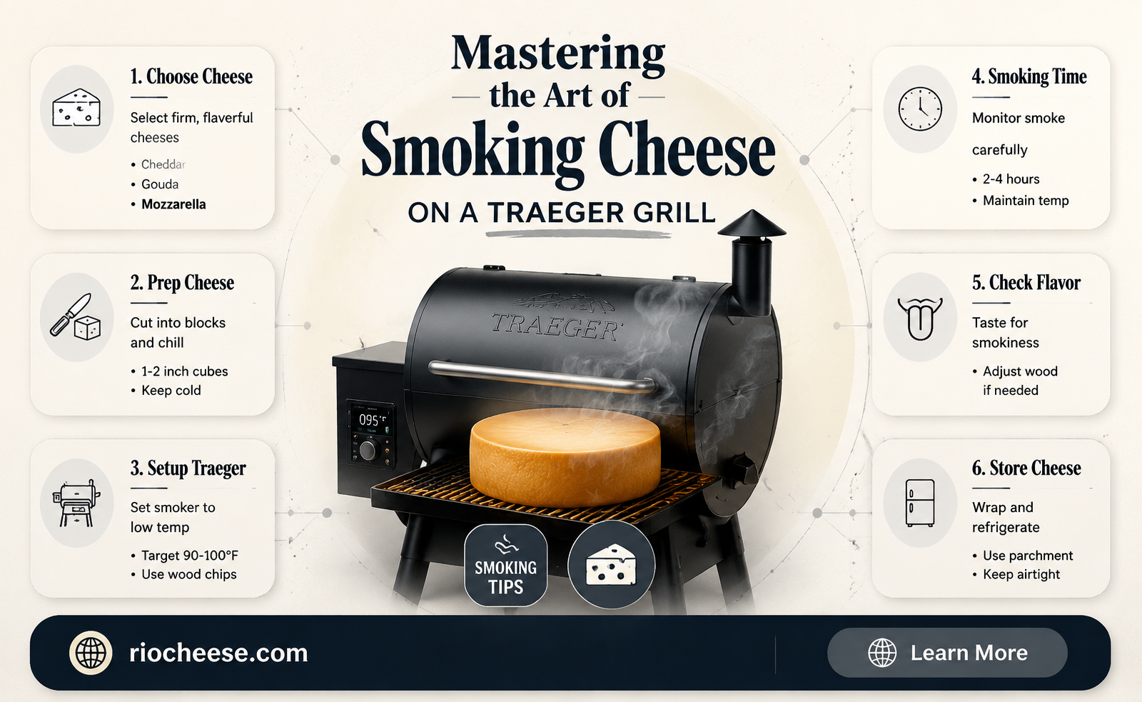 how to smoke cheese on a traeger grill