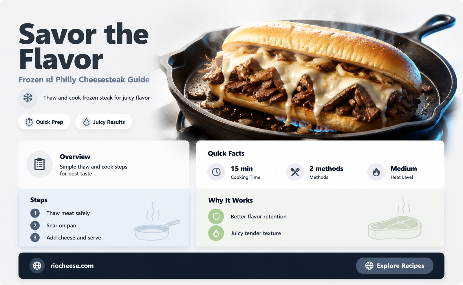 how to cook frozen philly cheese steak meat