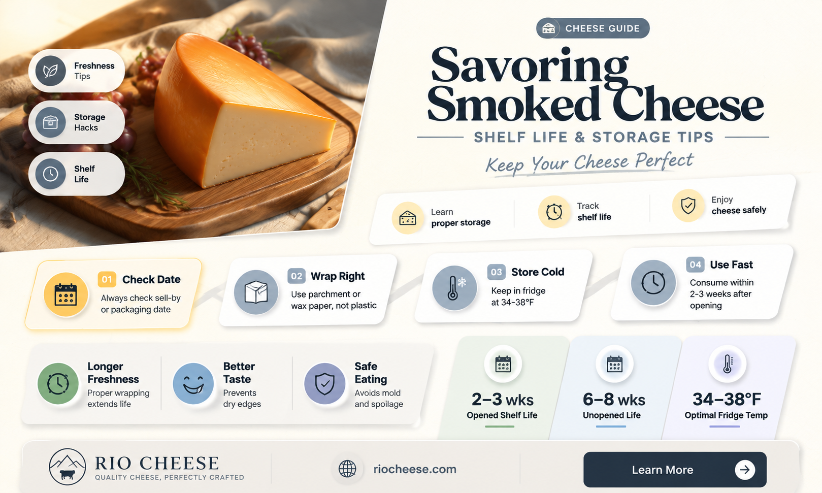 how long does smoked cheese last