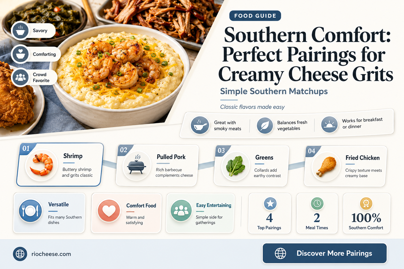 what to serve with cheese grits
