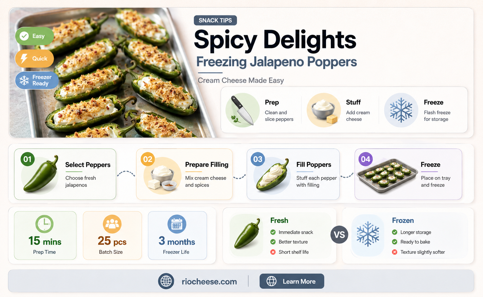 can you freeze jalapeno poppers with cream cheese