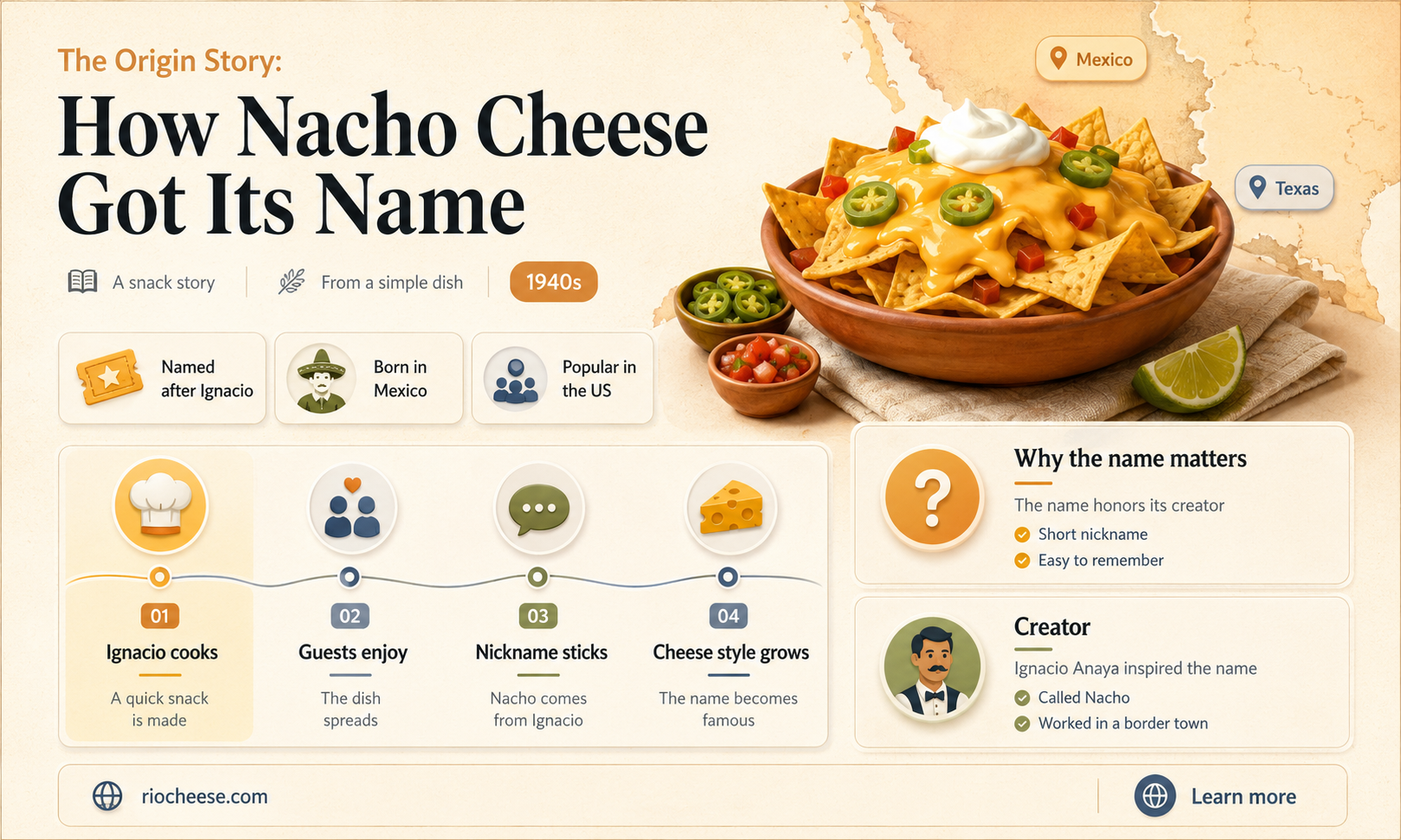 how did nacho cheese get its name