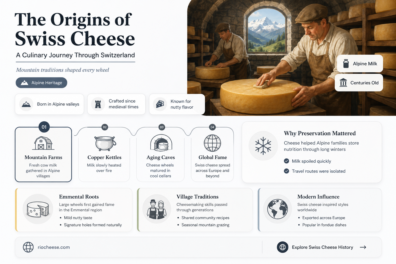 is swiss cheese from switzerland