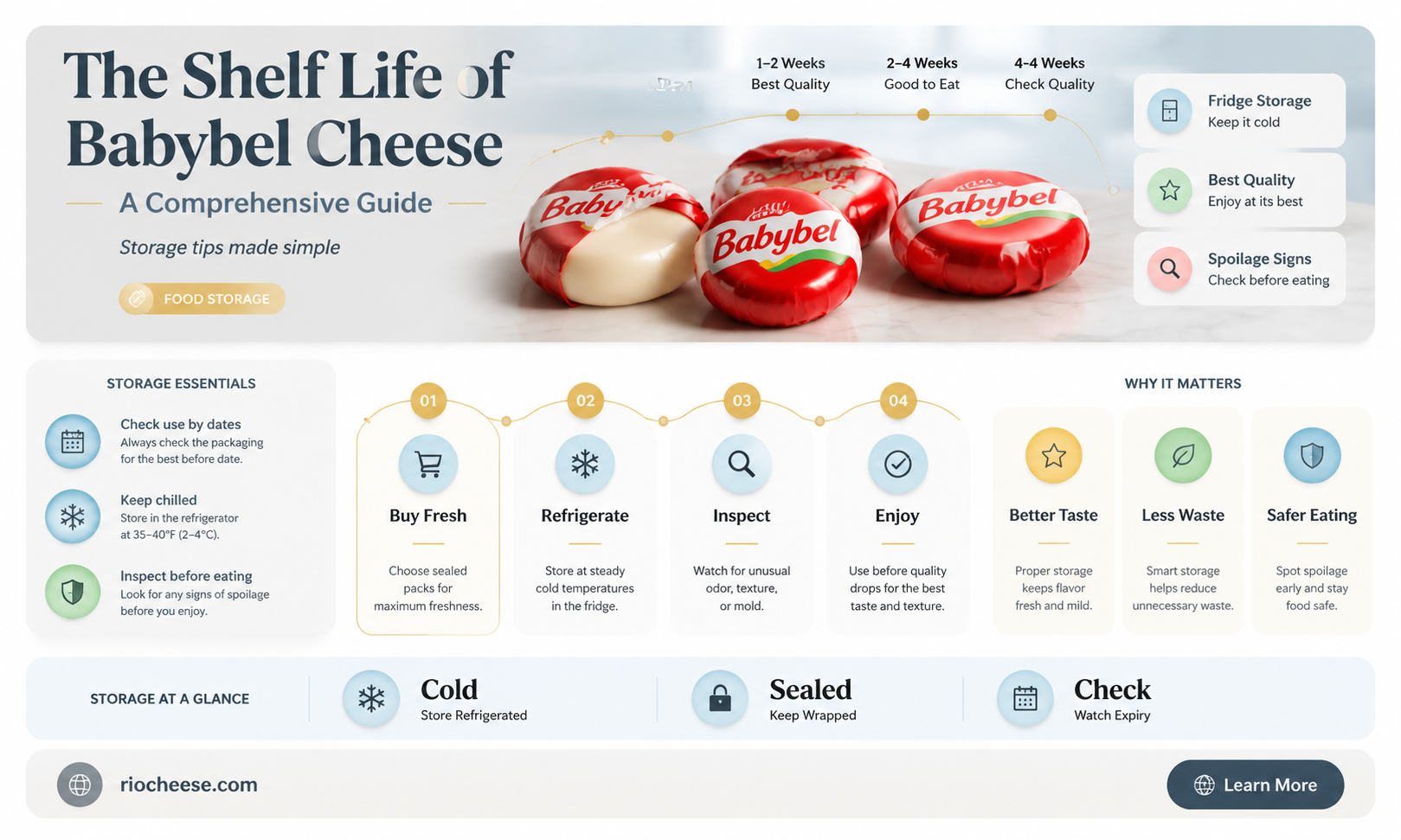 how long do babybel cheese last in the fridge