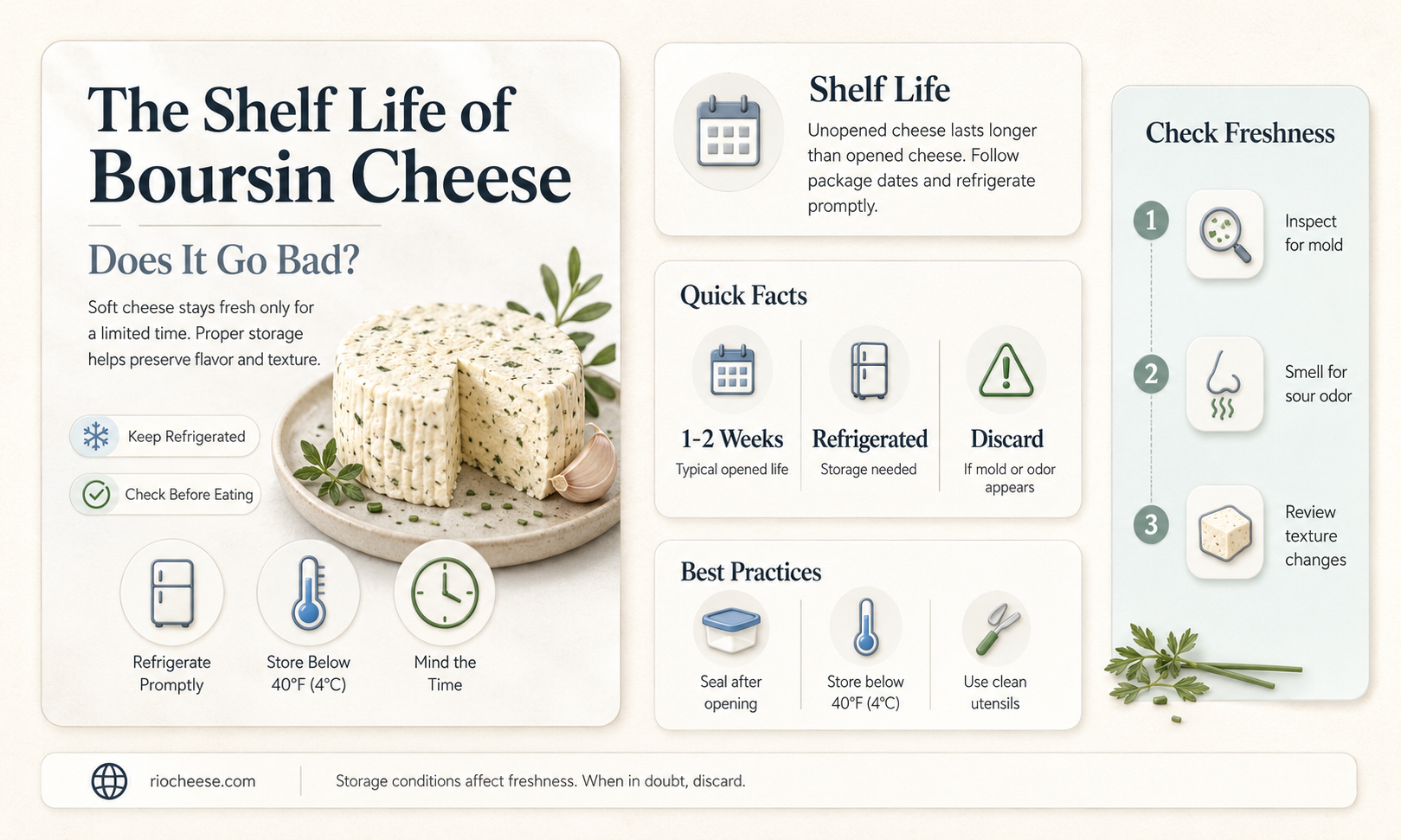 does boursin cheese go bad