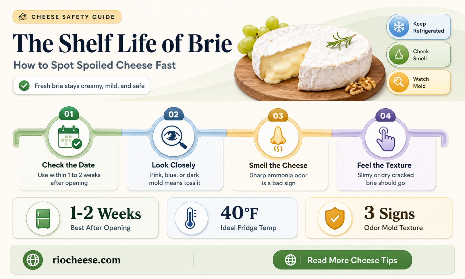 when does brie cheese go bad