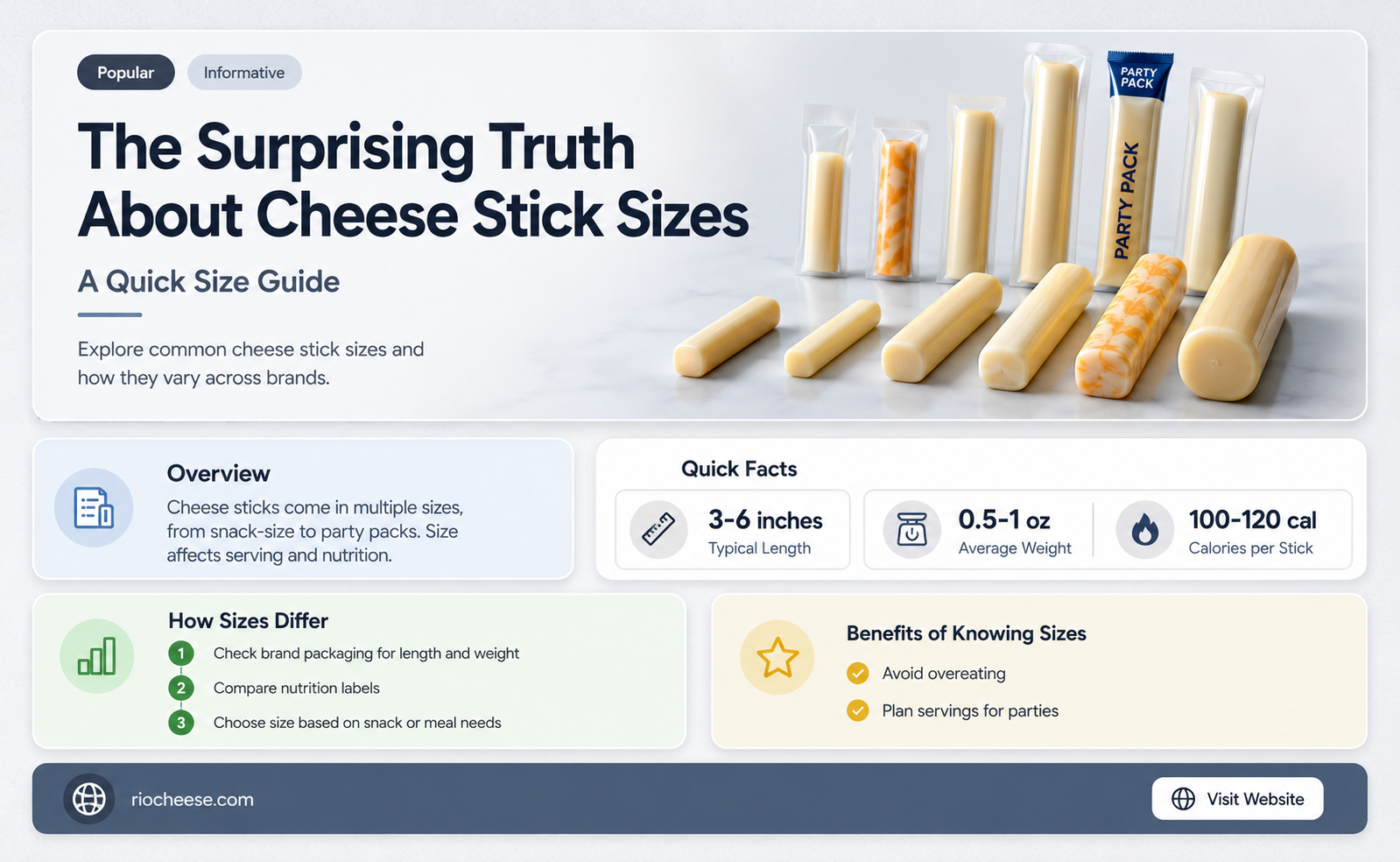 how many ounces is a cheese stick