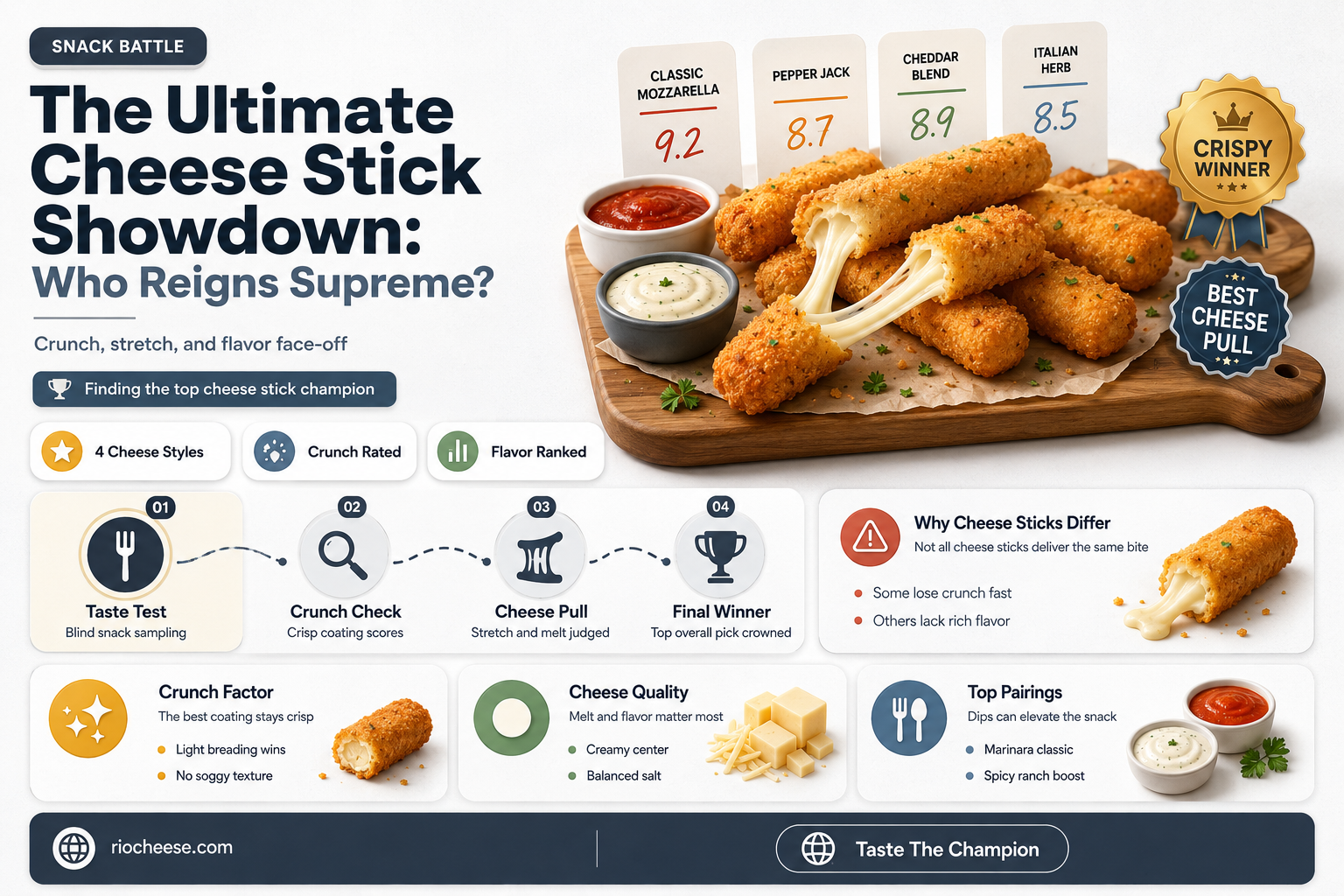 who has the best cheese sticks