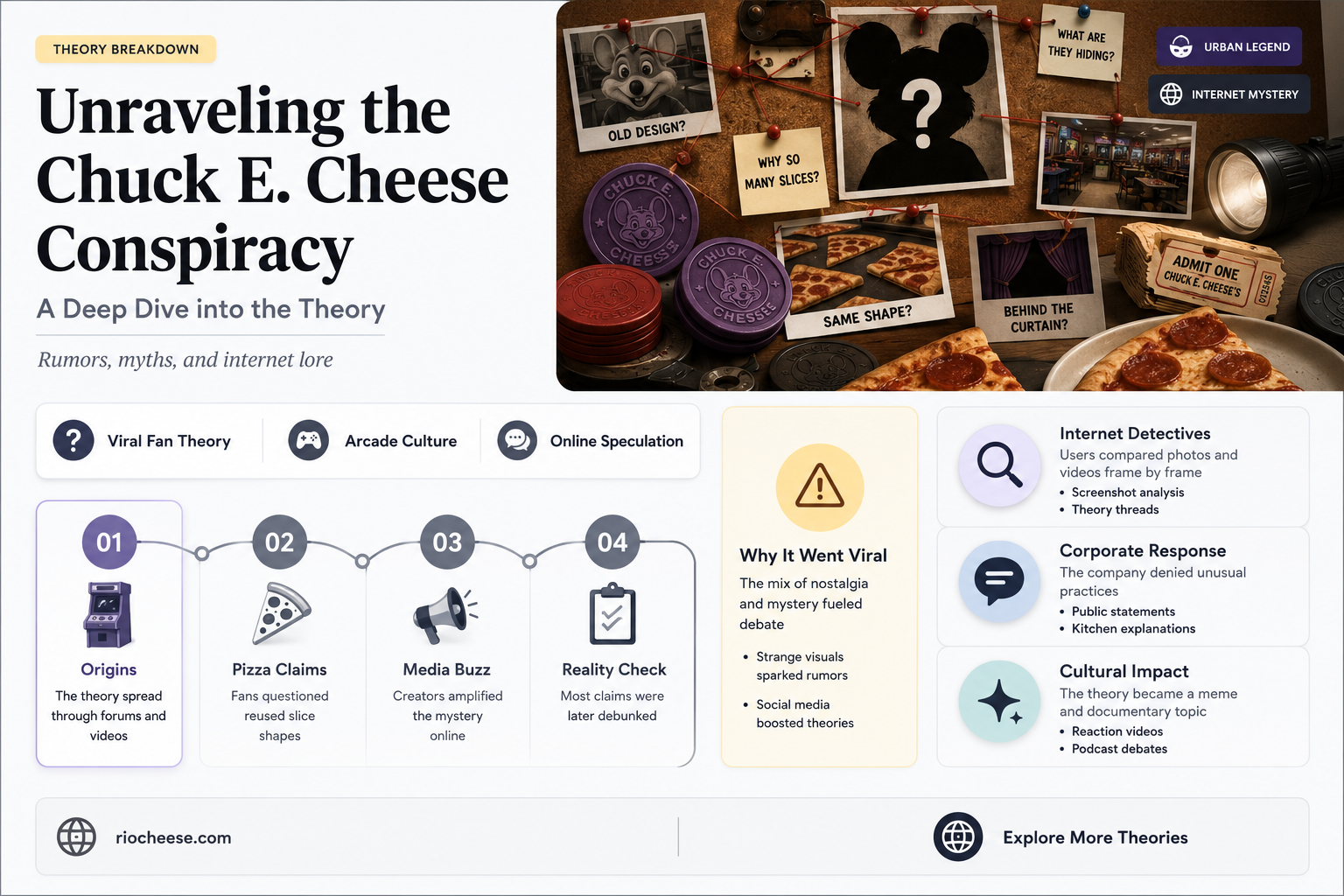 what is the chuck e cheese theory