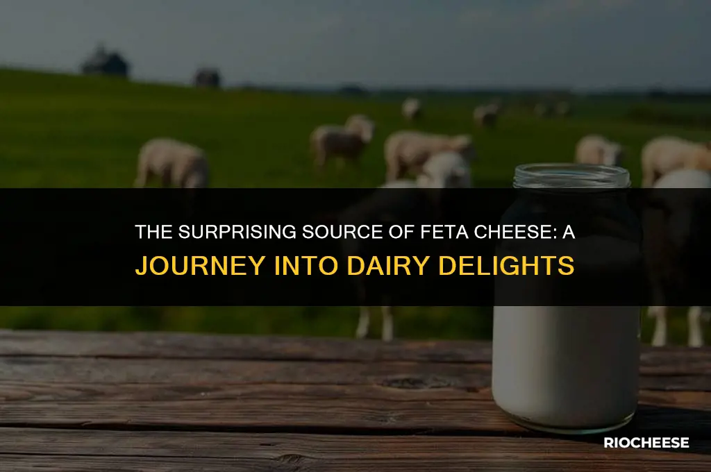 what animal is feta cheese from