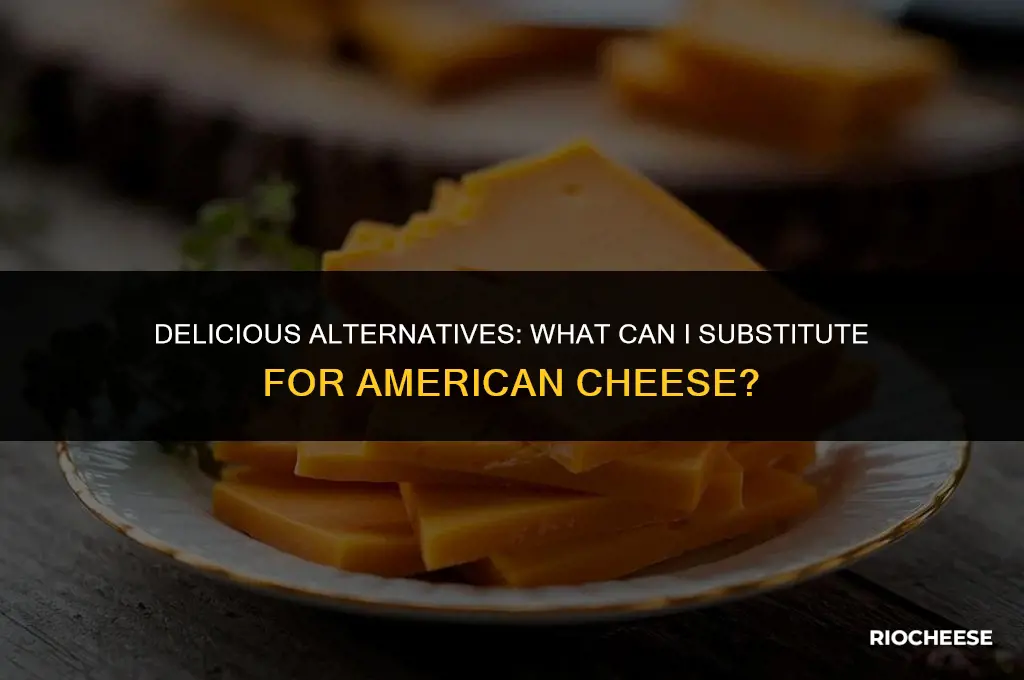what can i substitute for american cheese