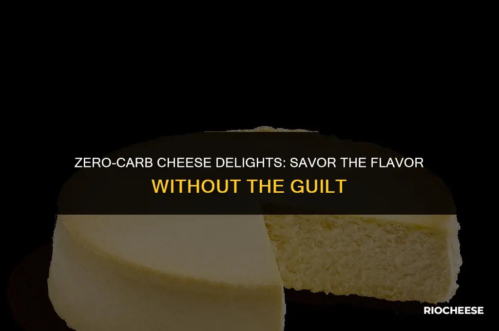 what cheese has no carbs