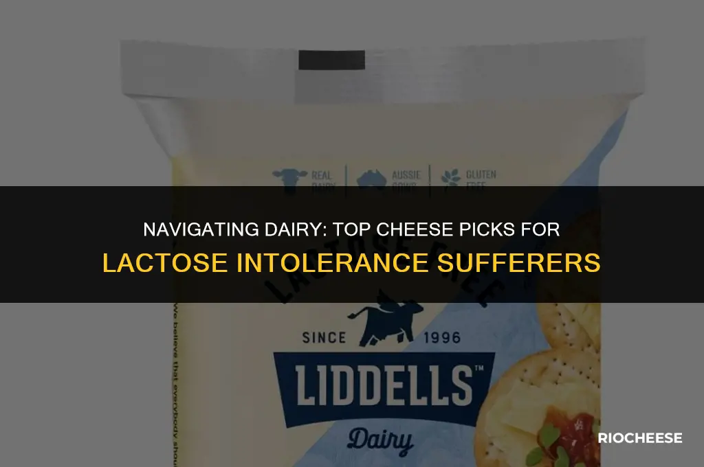 what cheese is best for lactose intolerance