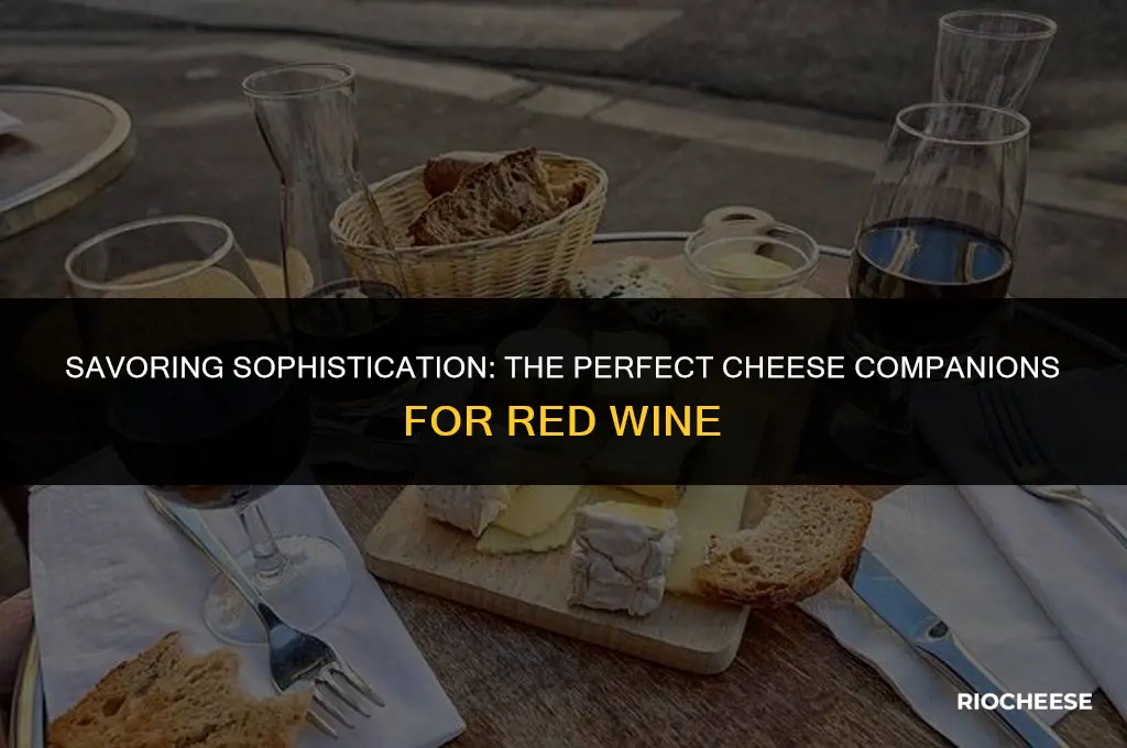 what cheese pairs with red wine
