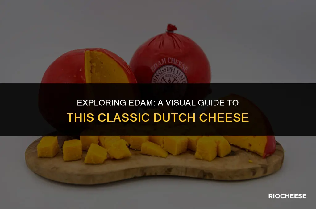 what does edam cheese look like