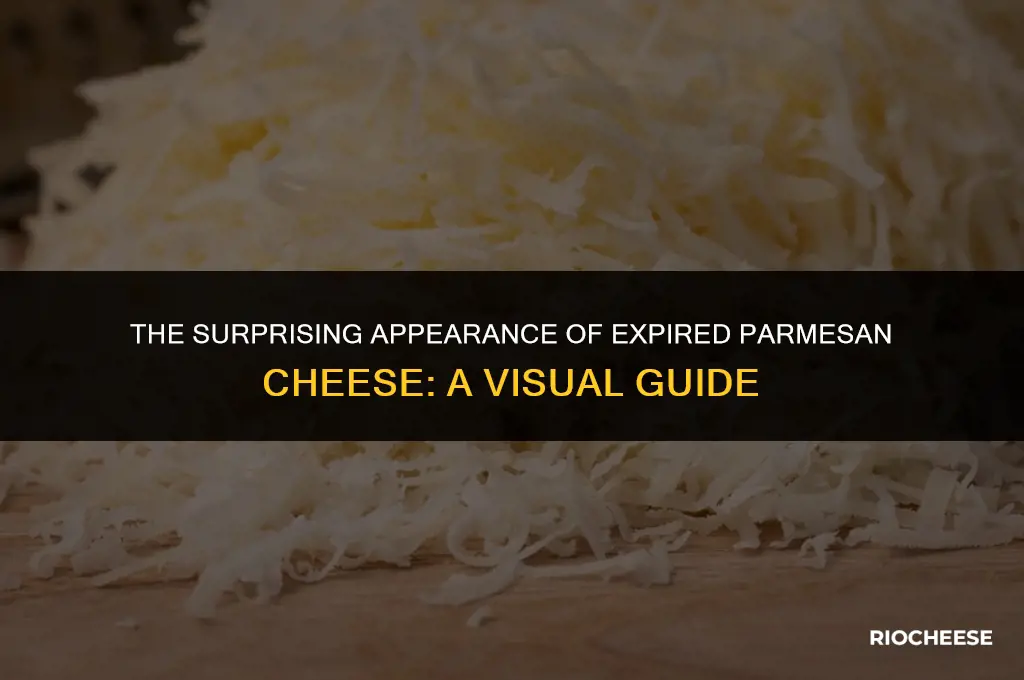 what does expired parmesan cheese look like