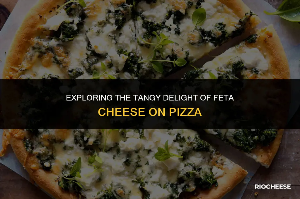 what does feta cheese taste like on pizza