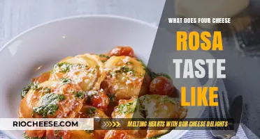 Savoring the Richness: A Taste of Four Cheese Rosa Delight