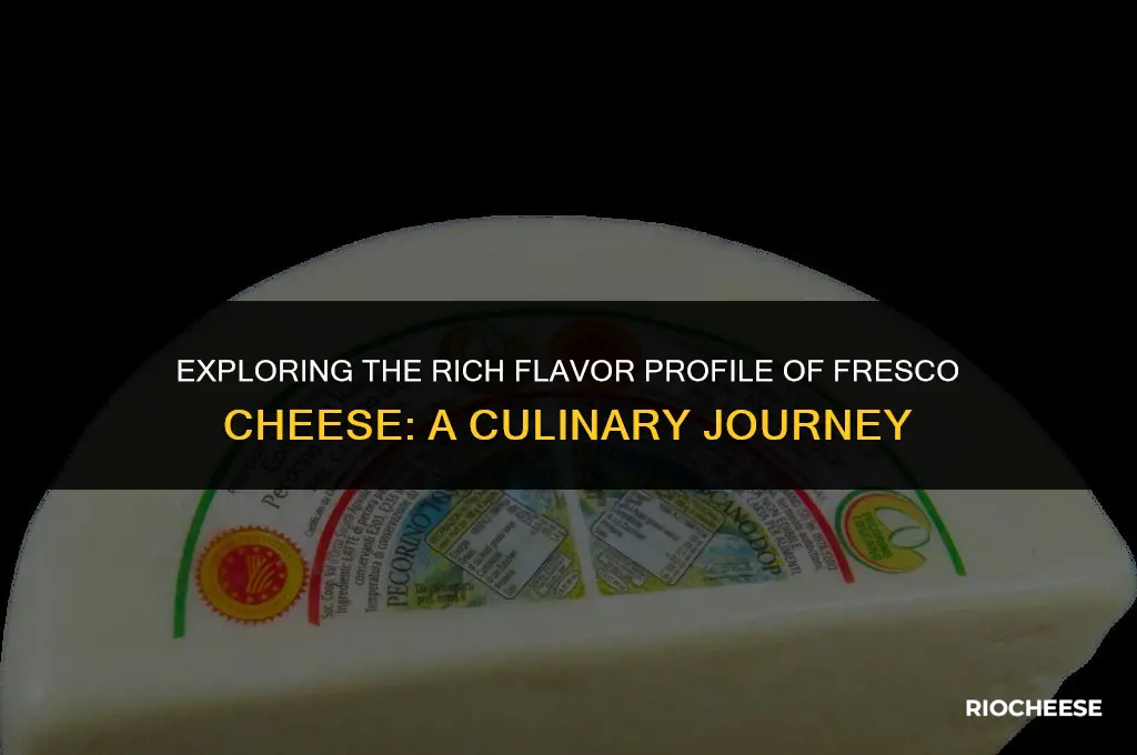what does fresco cheese taste like