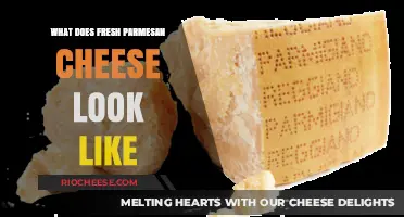 Exploring the Visual Appeal of Fresh Parmesan Cheese