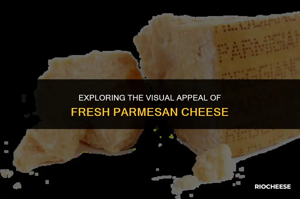 what does fresh parmesan cheese look like